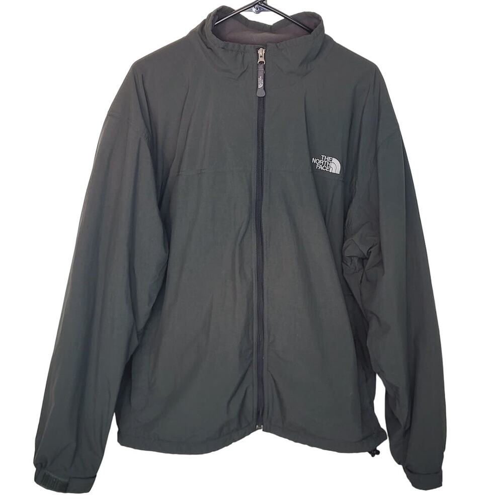 The North Face Green Zip Up Lined Fleece Lined Jacket Size XL